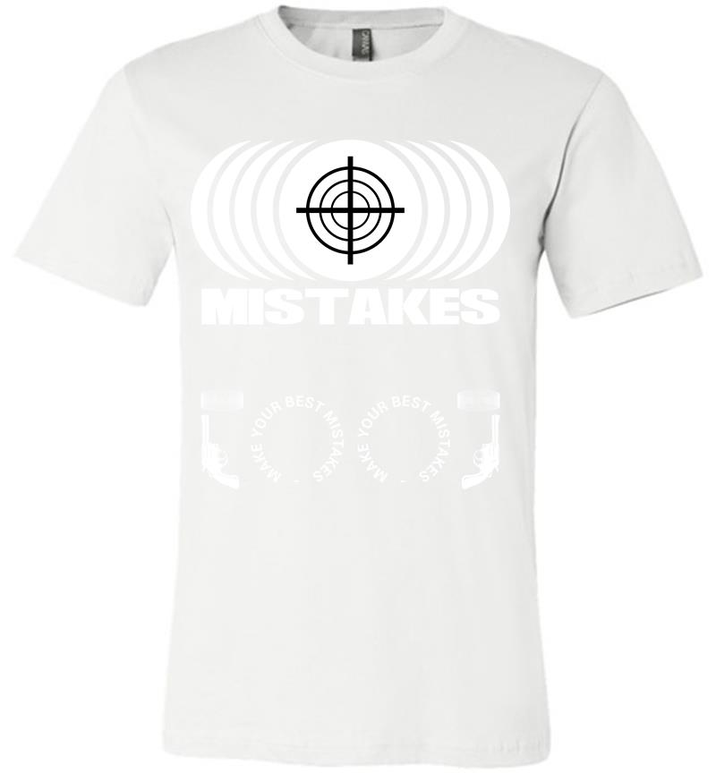 Inktee Store - Mistakes Premium T-Shirt Image