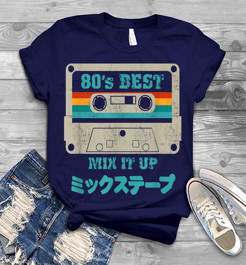 Inktee Store - Mix Tape 80S Japanese Otaku Aesthetic Vaporwave Cassette Mens T-Shirt Image