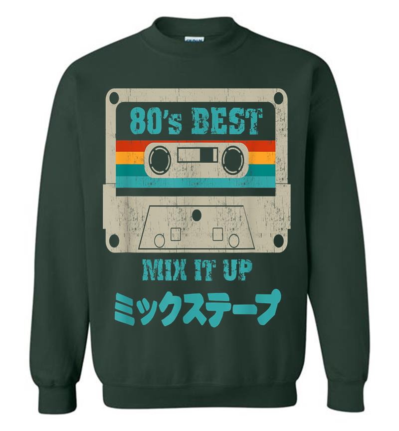 Inktee Store - Mix Tape 80S Japanese Otaku Aesthetic Vaporwave Cassette Sweatshirt Image