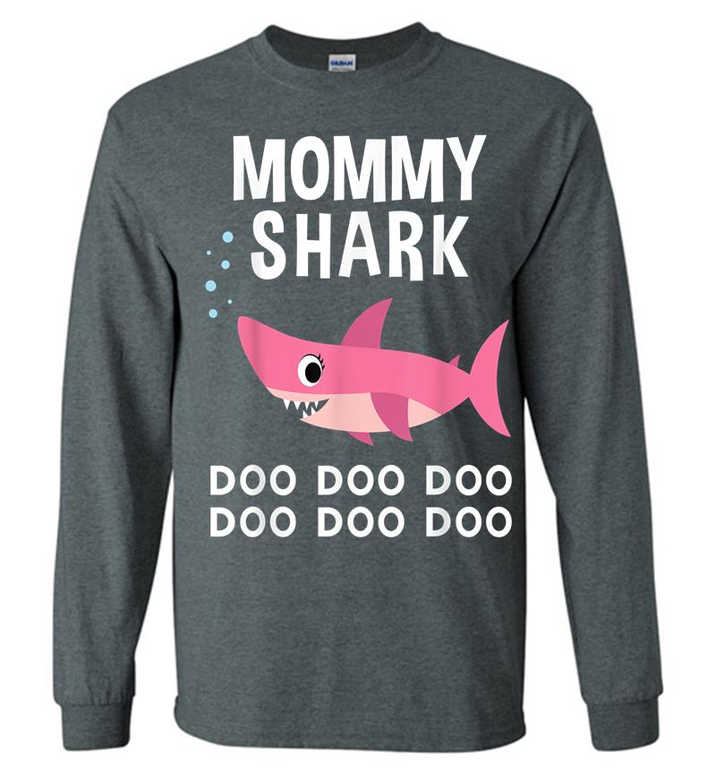 Inktee Store - Mommy Shark Doo Doo - Mother'S Day Mommy Shark Long Sleeve T-Shirt Image
