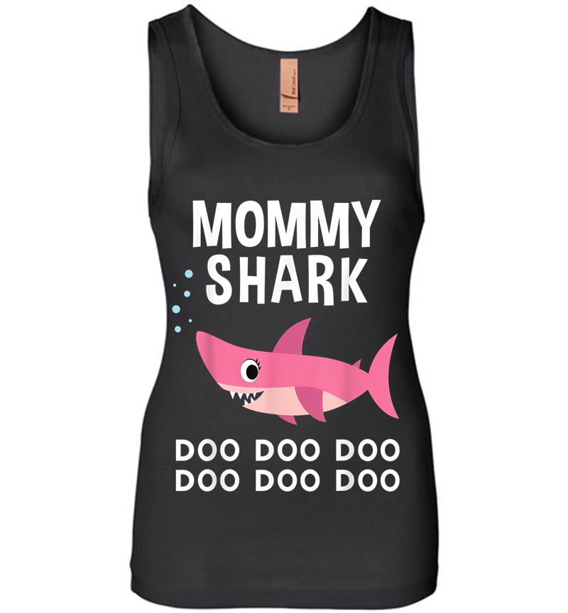 Mommy Shark Doo Doo - Mother'S Day Mommy Shark Womens Jersey Tank Top
