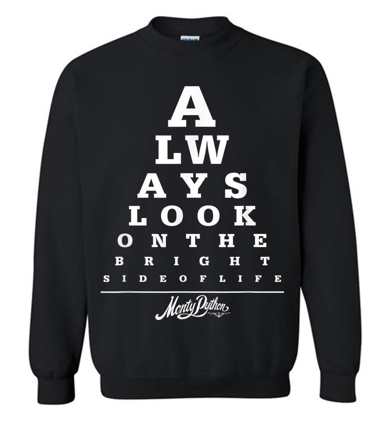 Monty Python Official Bright Side Eye Test Sweatshirt
