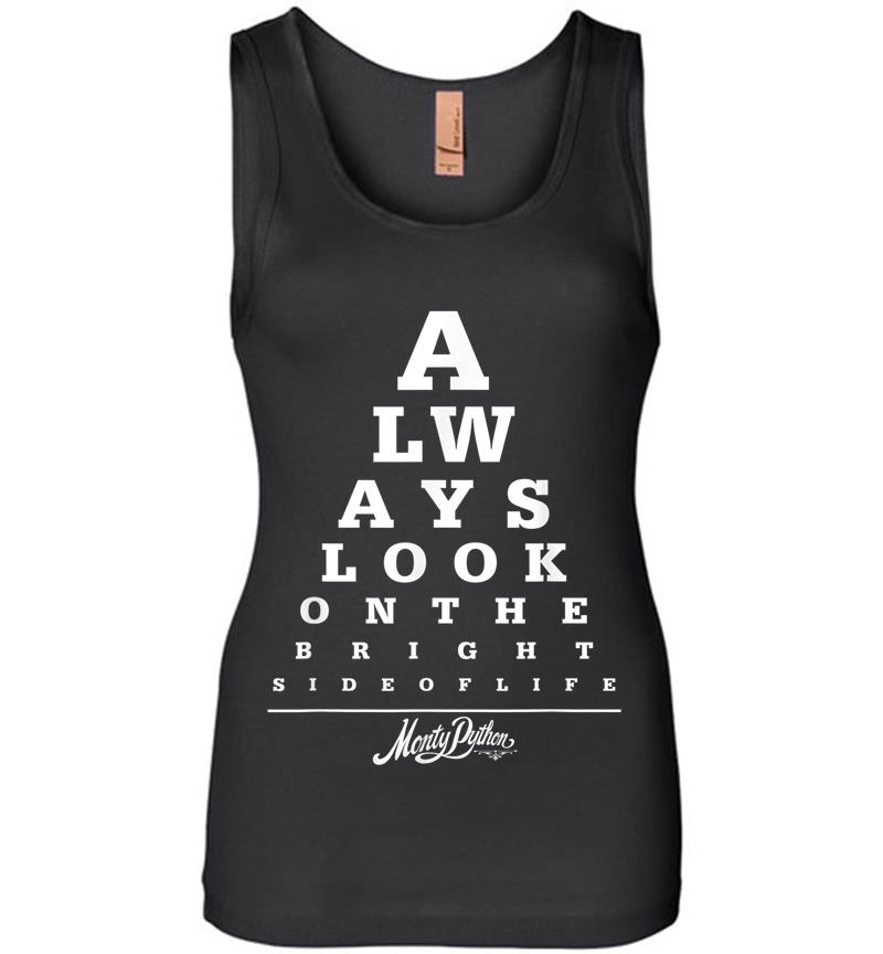 Monty Python Official Bright Side Eye Test Womens Jersey Tank Top