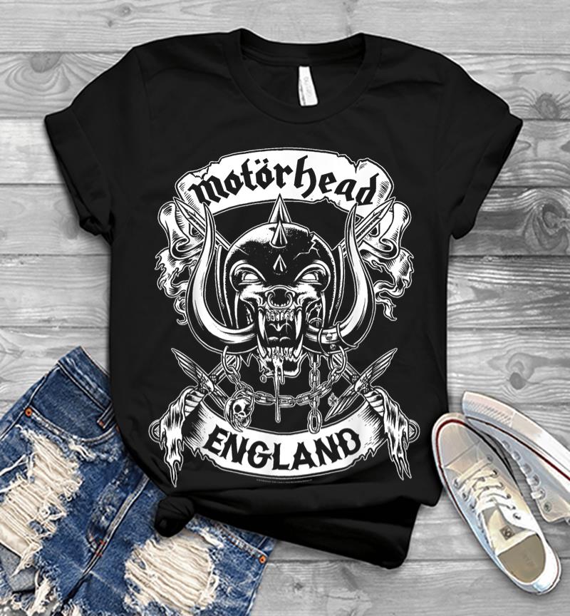 Motrhead England Crossed Swords Men T-shirt