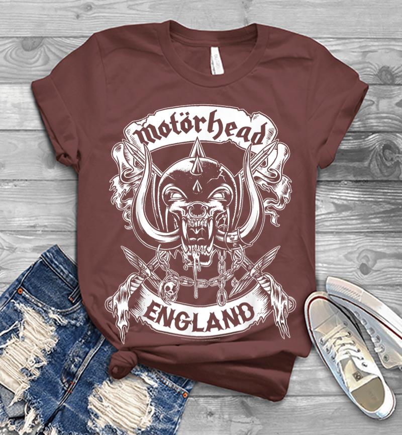 Inktee Store - Motrhead England Crossed Swords Men T-Shirt Image