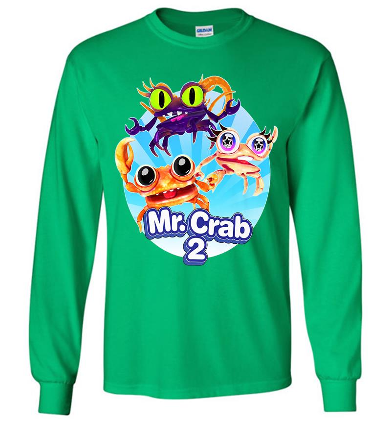 Inktee Store - Mr. Crab 2 - Official Long Sleeve T-Shirt Image