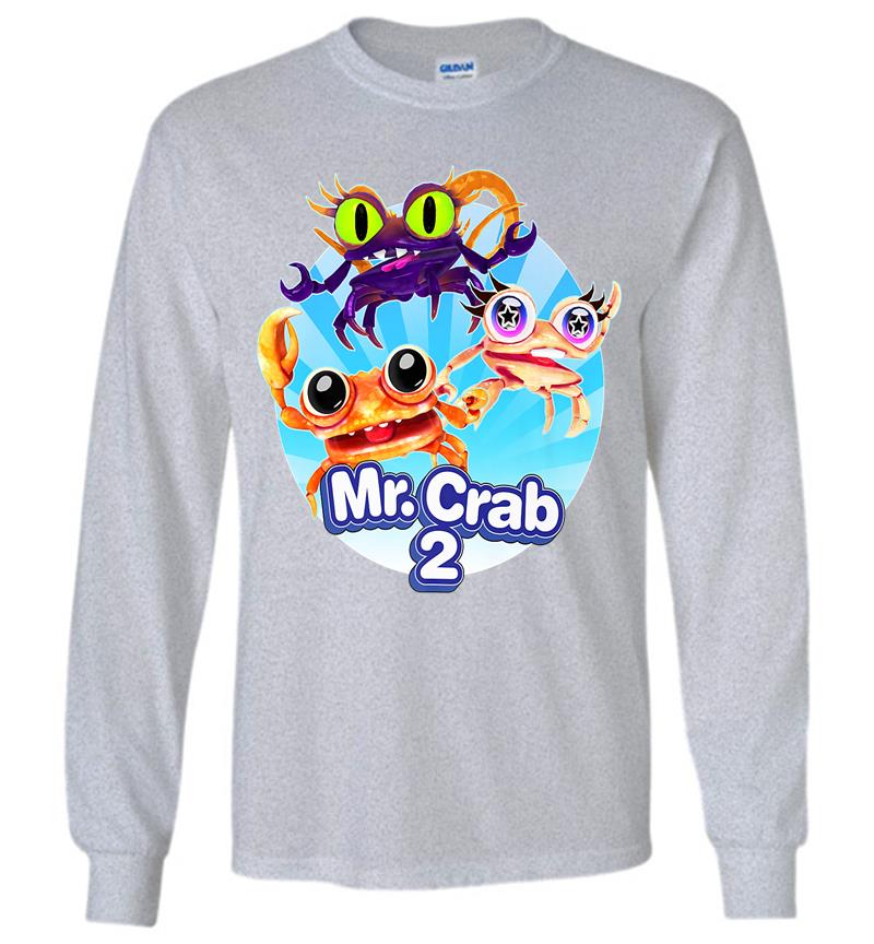 Inktee Store - Mr. Crab 2 - Official Long Sleeve T-Shirt Image