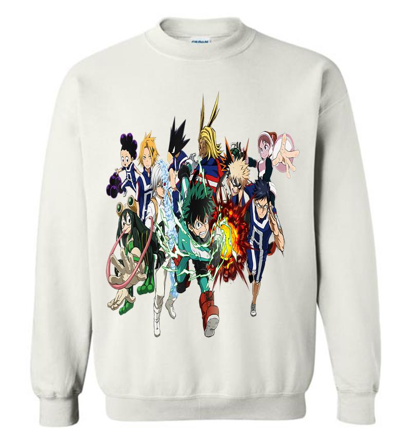 Inktee Store - My Heroes Academia Plus Ultra Midoriya Izuku Anime Sweatshirt Image