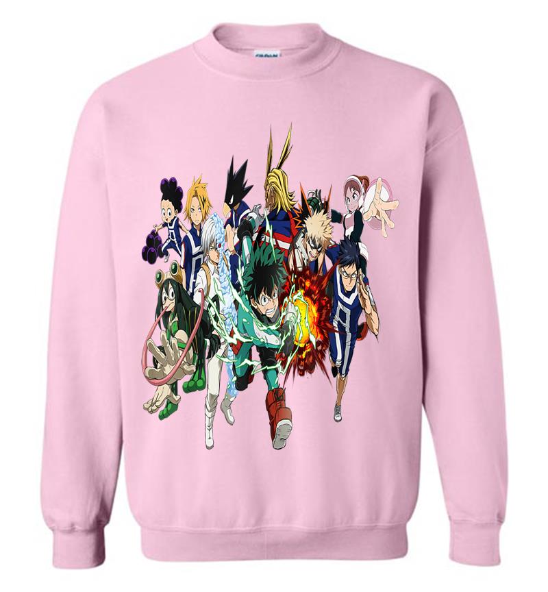 Inktee Store - My Heroes Academia Plus Ultra Midoriya Izuku Anime Sweatshirt Image