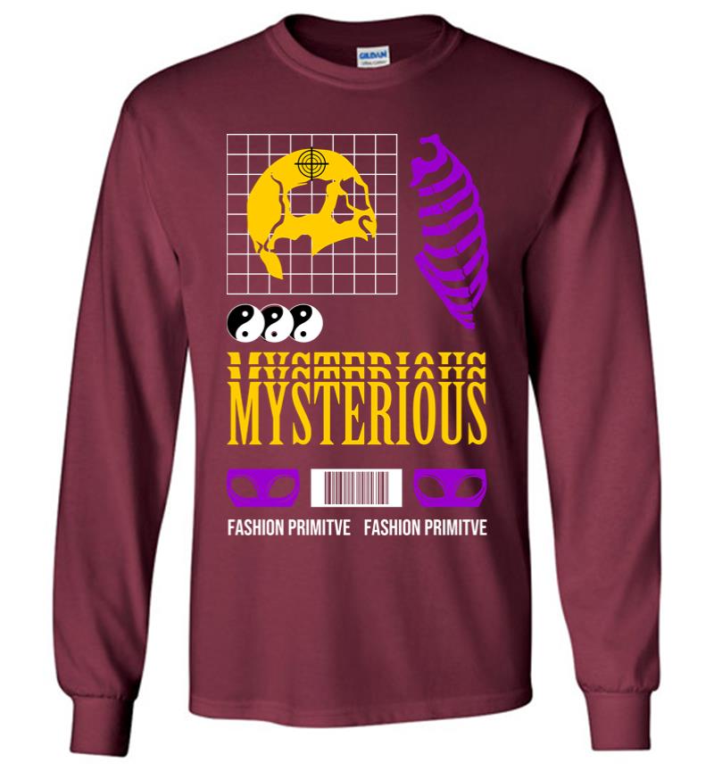 Inktee Store - Mysterious Long Sleeve T-Shirt Image