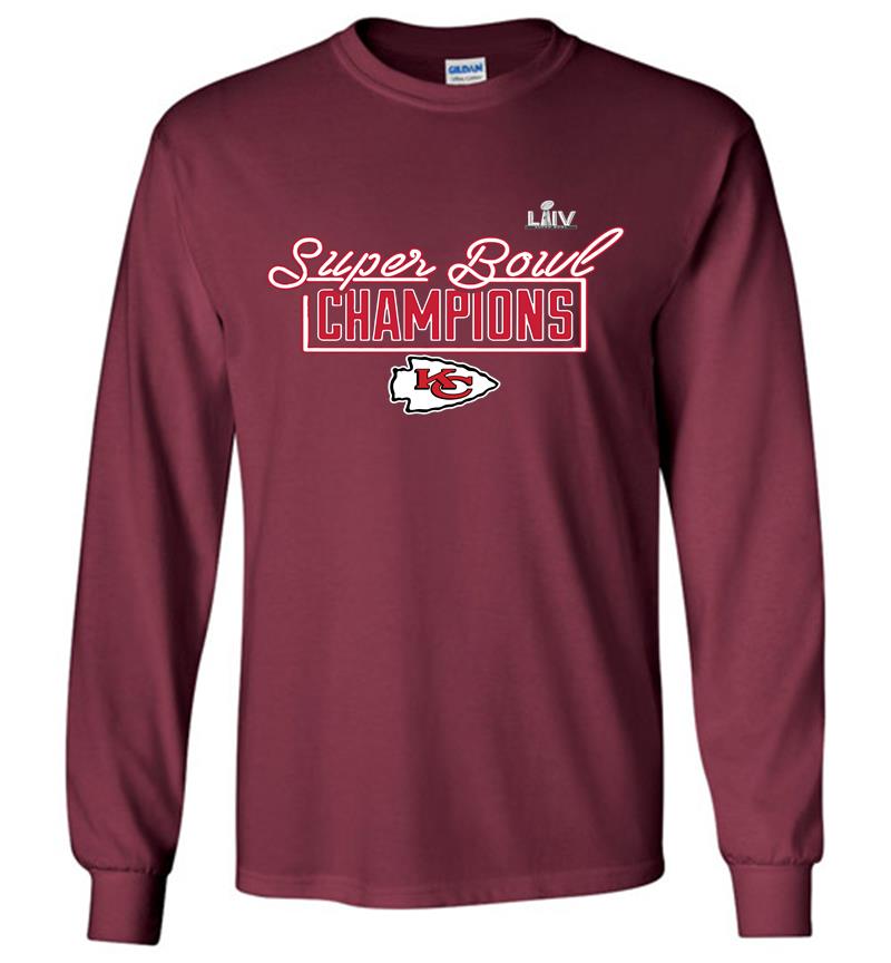Inktee Store - Nfl Finaly Kansas City Chiefs Super Bowl Liv Champpions Long Sleeve T-Shirt Image