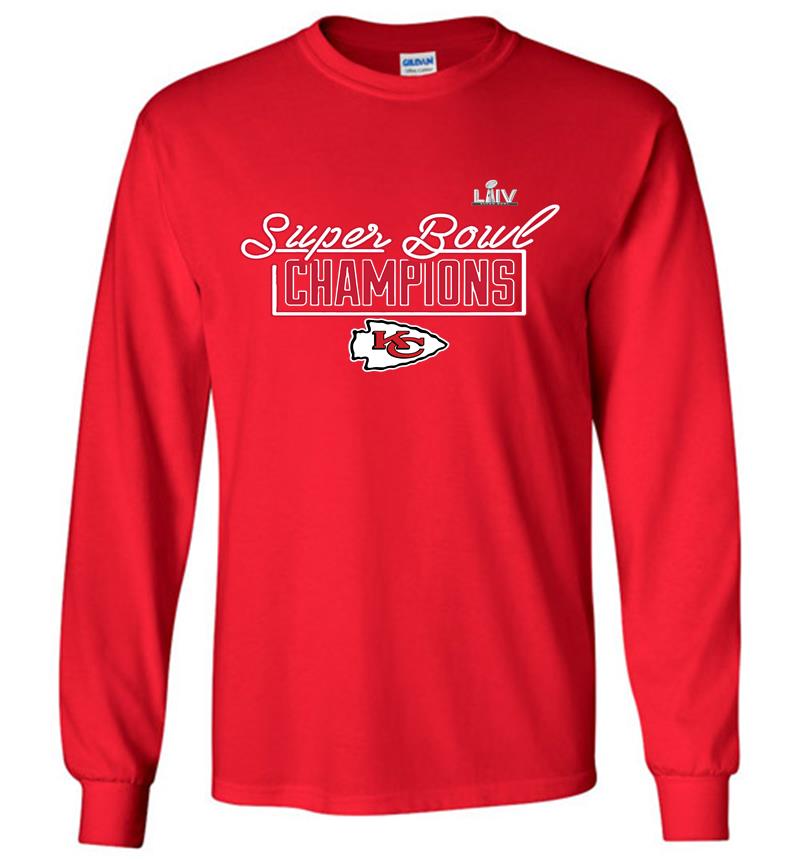 Inktee Store - Nfl Finaly Kansas City Chiefs Super Bowl Liv Champpions Long Sleeve T-Shirt Image