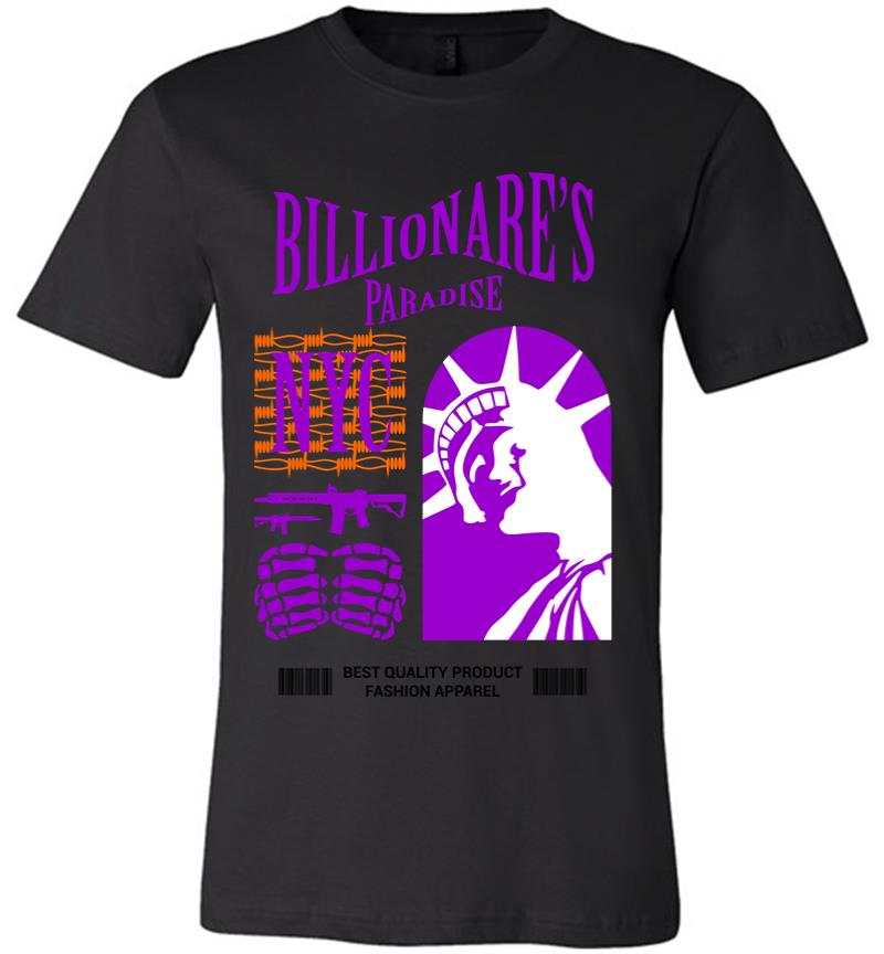 Nyc Billionares Paradise Premium T-Shirt