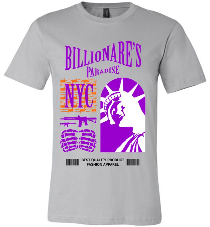 Inktee Store - Nyc Billionares Paradise Premium T-Shirt Image