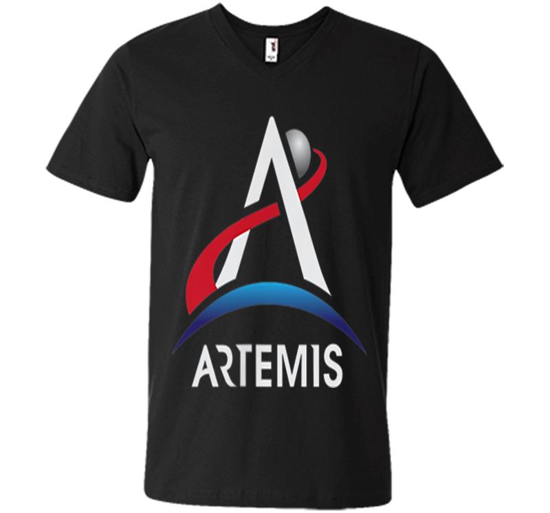Nasa Artemis Program Logo Official Sd We Are Going Moon 2024 V-neck T-shirt