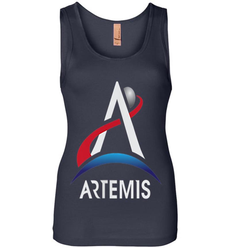 Inktee Store - Nasa Artemis Program Logo Official Sd We Are Going Moon 2024 Womens Jersey Tank Top Image