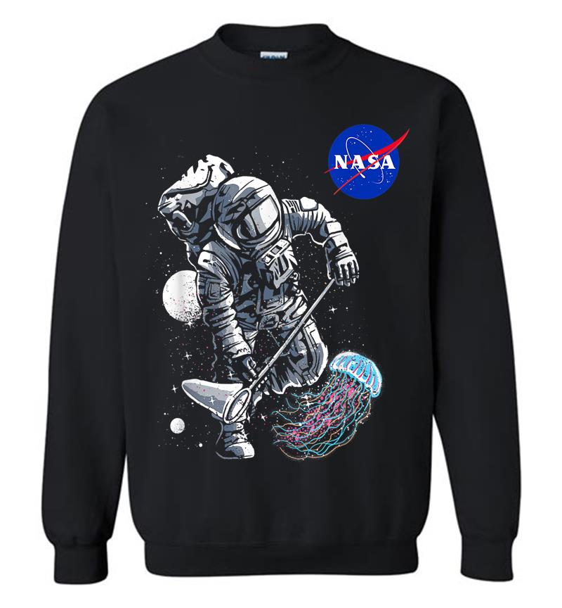Nasa Astronaut Jellyfish Catcher Sweatshirt