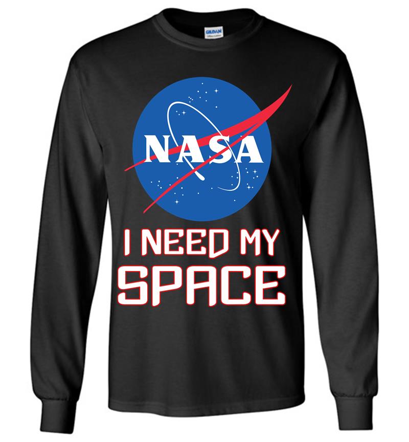 Nasa Logo I Need My Space Long Sleeve T-shirt