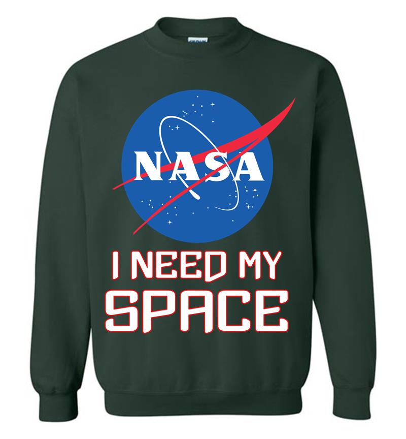 Inktee Store - Nasa Logo I Need My Space Sweatshirt Image