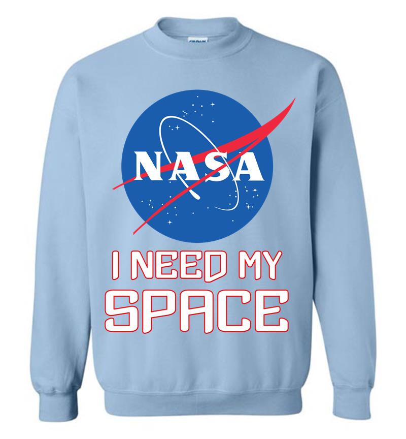 Inktee Store - Nasa Logo I Need My Space Sweatshirt Image