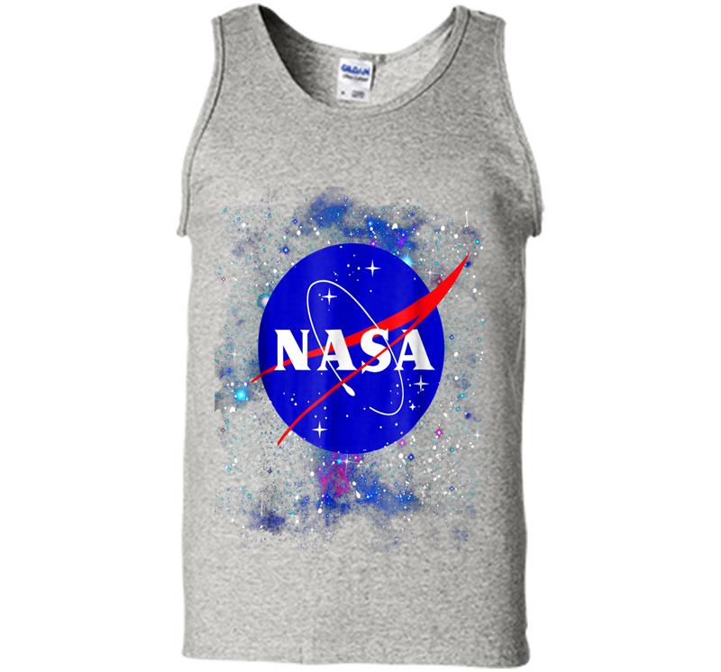 Nasa Official Logo In The Stars Graphic Mens Tank Top