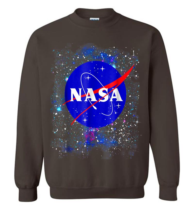 Inktee Store - Nasa Official Logo In The Stars Graphic Sweatshirt Image