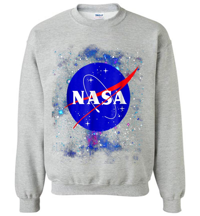 Inktee Store - Nasa Official Logo In The Stars Graphic Sweatshirt Image