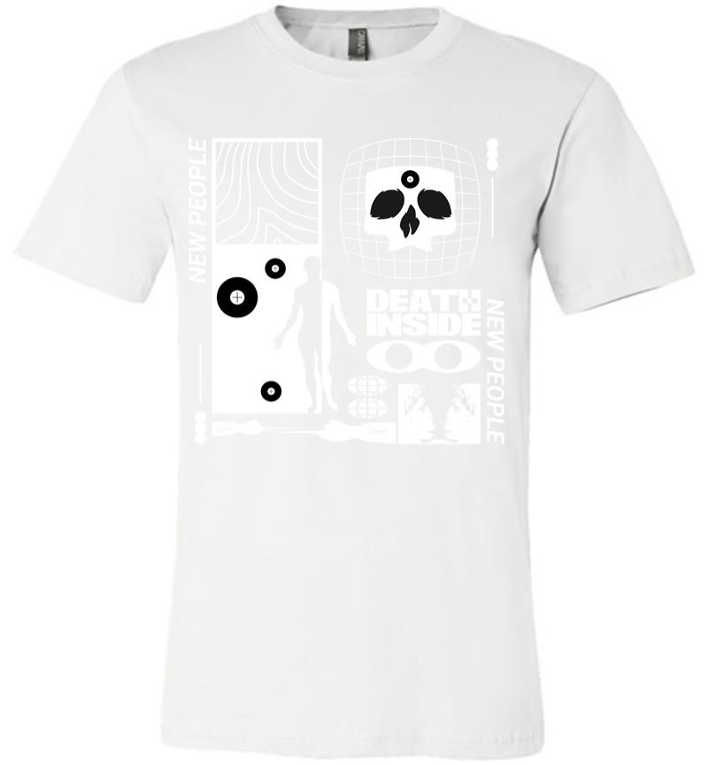 Inktee Store - New People Death Inside Premium T-Shirt Image