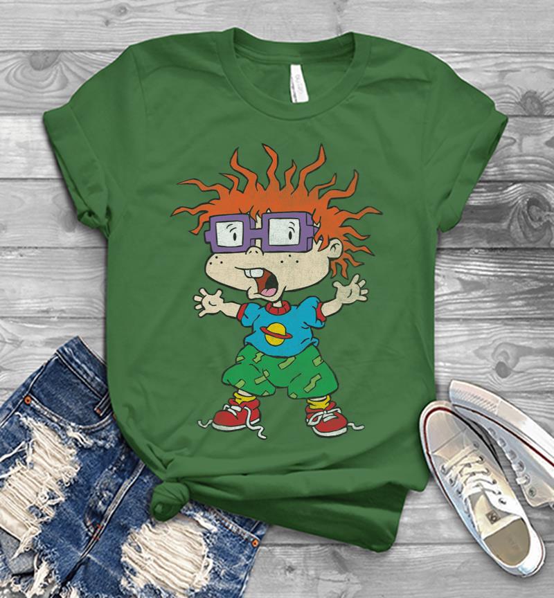 Inktee Store - Nickelodeon Rugrats Chuckie Feature Character Men T-Shirt Image