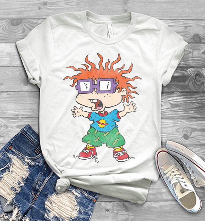 Inktee Store - Nickelodeon Rugrats Chuckie Feature Character Men T-Shirt Image