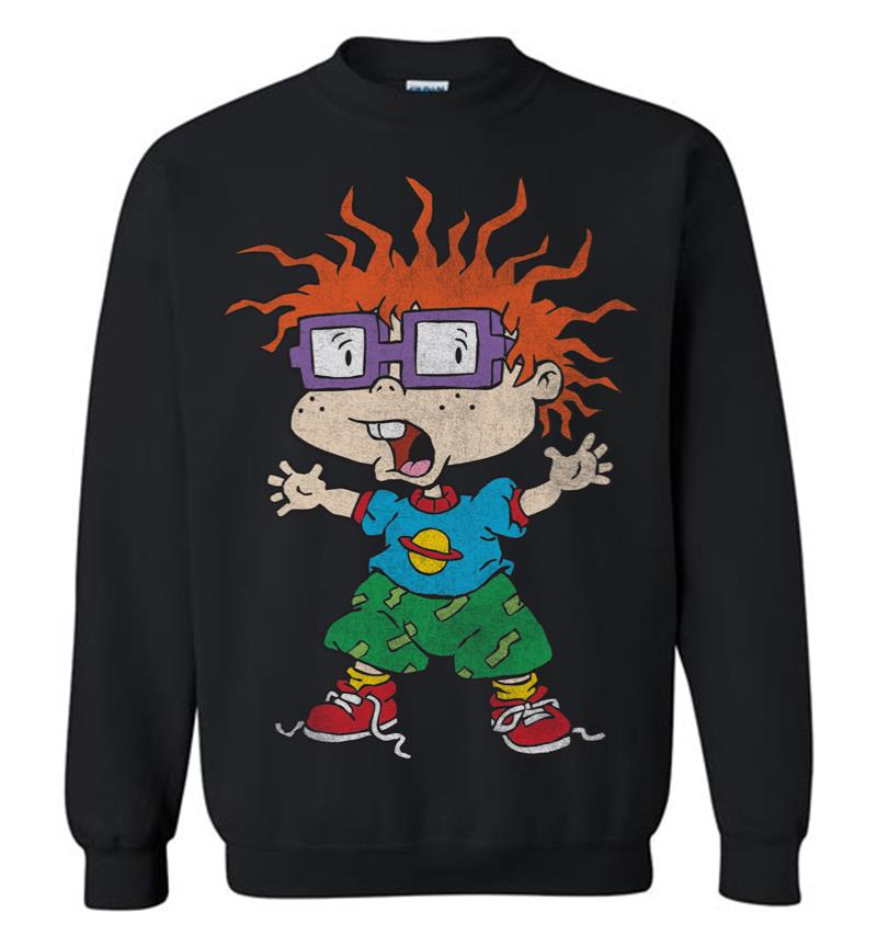 Nickelodeon Rugrats Chuckie Feature Character Sweatshirt