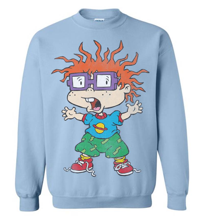 Inktee Store - Nickelodeon Rugrats Chuckie Feature Character Sweatshirt Image