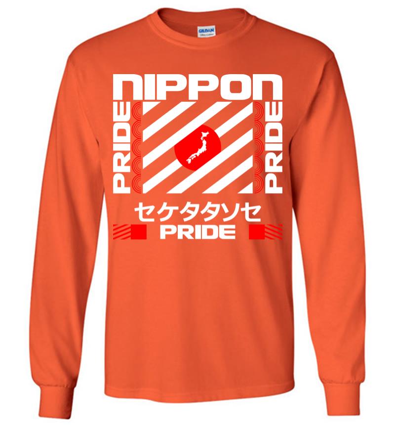 Inktee Store - Nippon Pride Long Sleeve T-Shirt Image