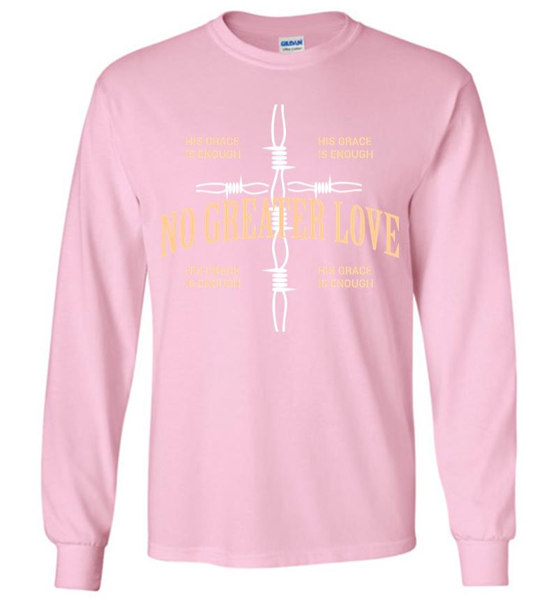 Inktee Store - No Greater Love 2 Long Sleeve T-Shirt Image