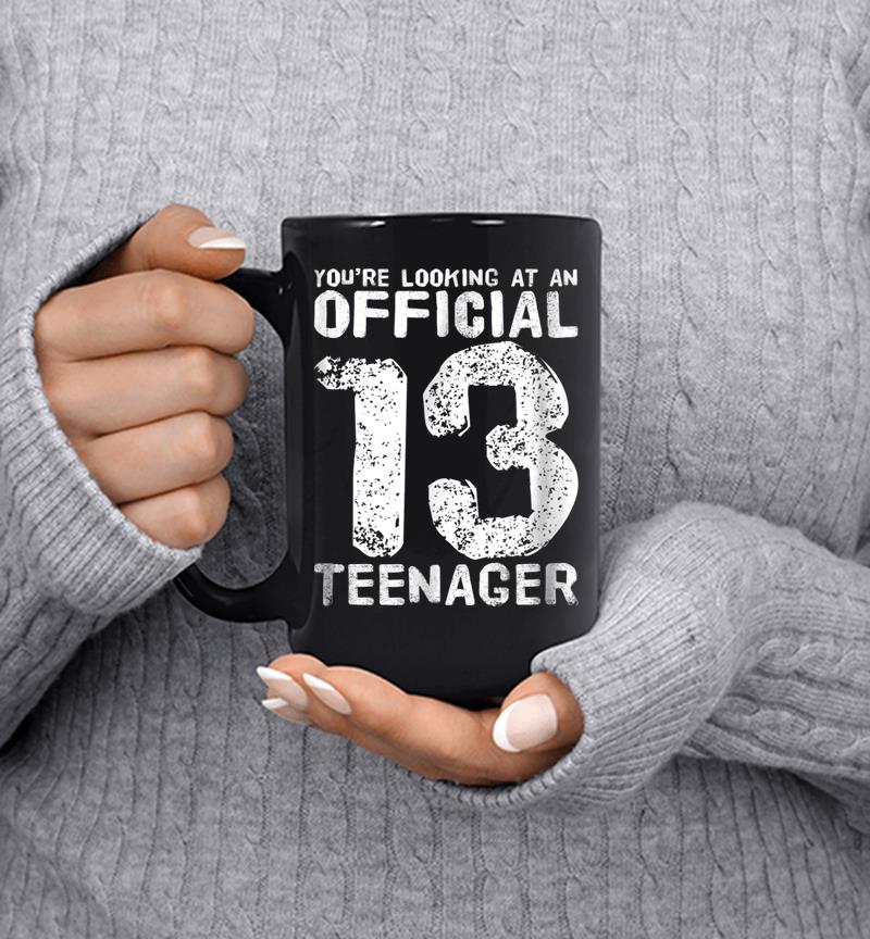 Official 13 Nager 13th Birthday Boy Girl Mug