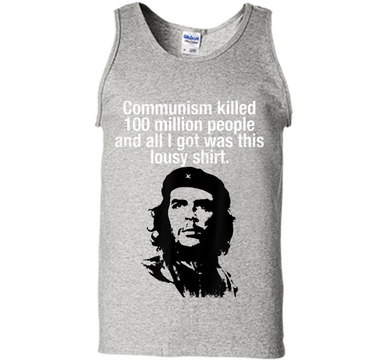 Official Anti-communism Che Guevara Lousy Communist Mens Tank Top