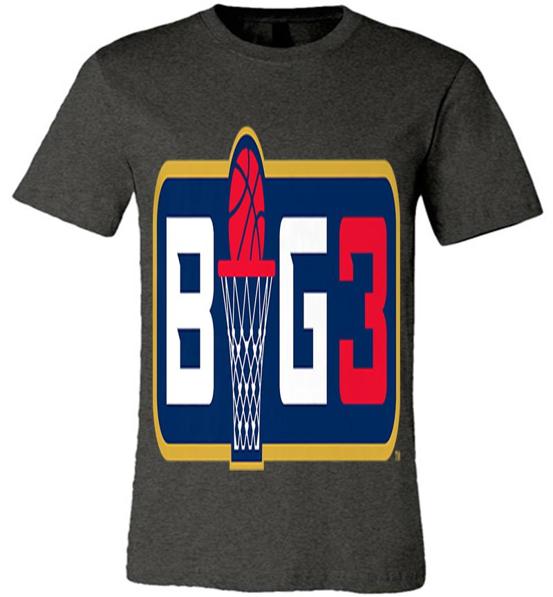 Inktee Store - Official Big3 Logo Premium T-Shirt Image