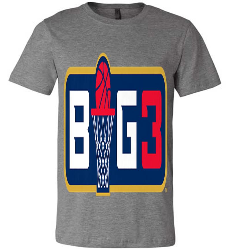 Inktee Store - Official Big3 Logo Premium T-Shirt Image