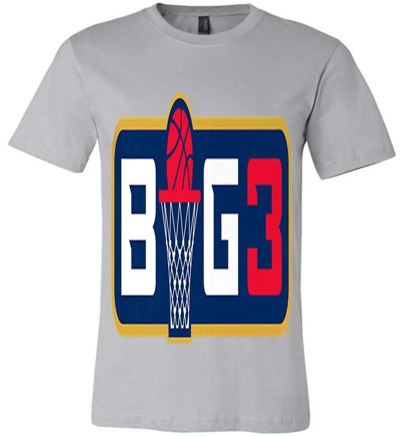 Inktee Store - Official Big3 Logo Premium T-Shirt Image