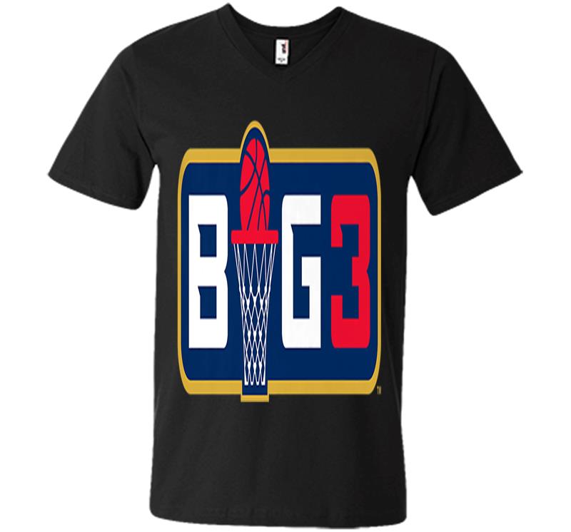 Official Big3 Logo V-neck T-shirt