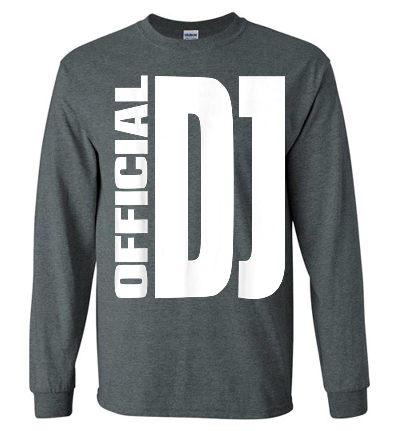 Inktee Store - Official Dj Long Sleeve T-Shirt Image
