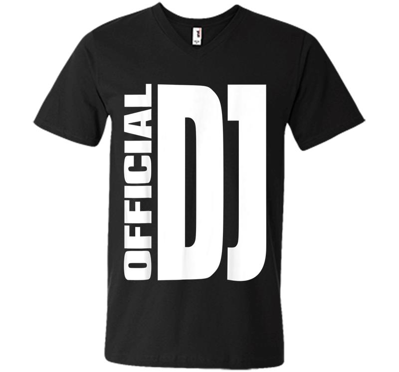 Official Dj V-neck T-shirt