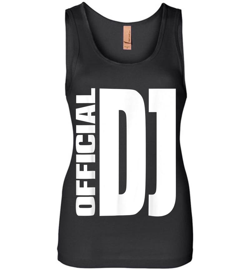 Official Dj Womens Jersey Tank Top