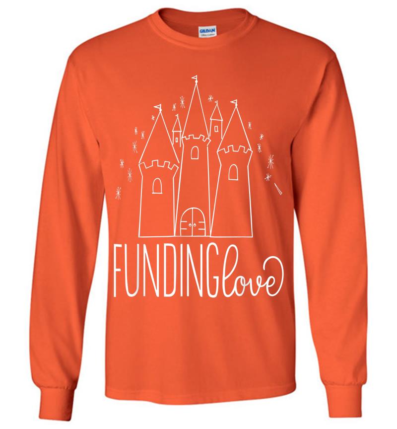 Inktee Store - Official Funding Love Logo Long Sleeve T-Shirt Image