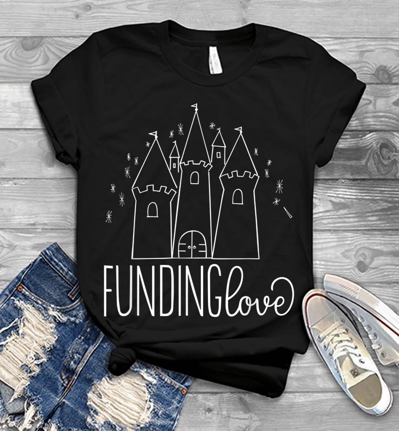 Official Funding Love Logo Mens T-shirt