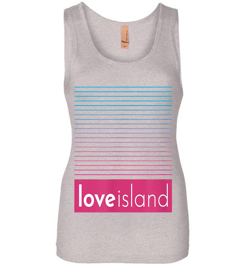 Inktee Store - Official Gradient Love Island Womens Jersey Tank Top Image