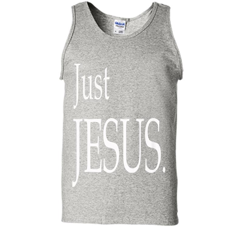 Official Jesus - Just Jesus. Mens Tank Top