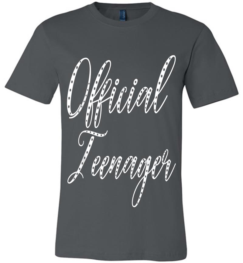 Official Nager 13 Birth Script Font Birthday Premium T-Shirt
