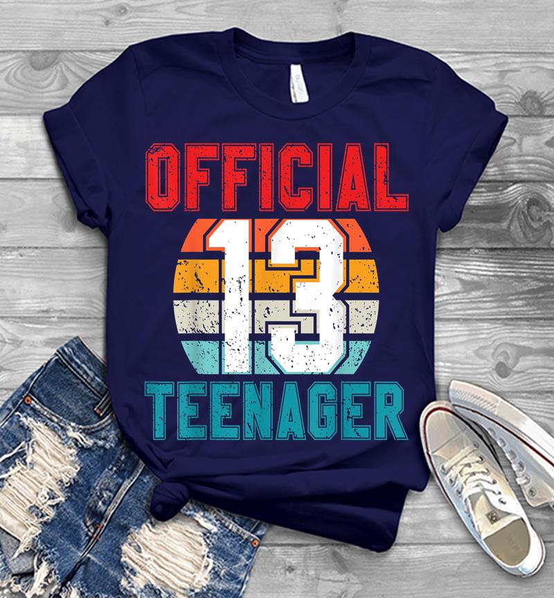 Inktee Store - Official Nager 13 Years Old 13Th Birthday Boys Girl Mens T-Shirt Image