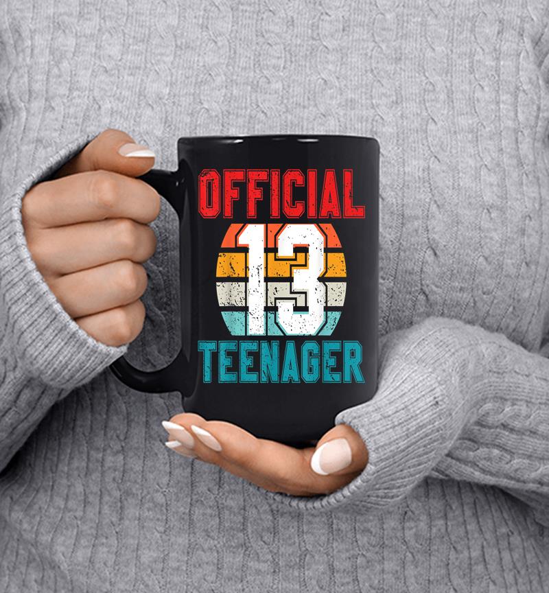 Official Nager 13 Years Old 13th Birthday Boys Girl Mug